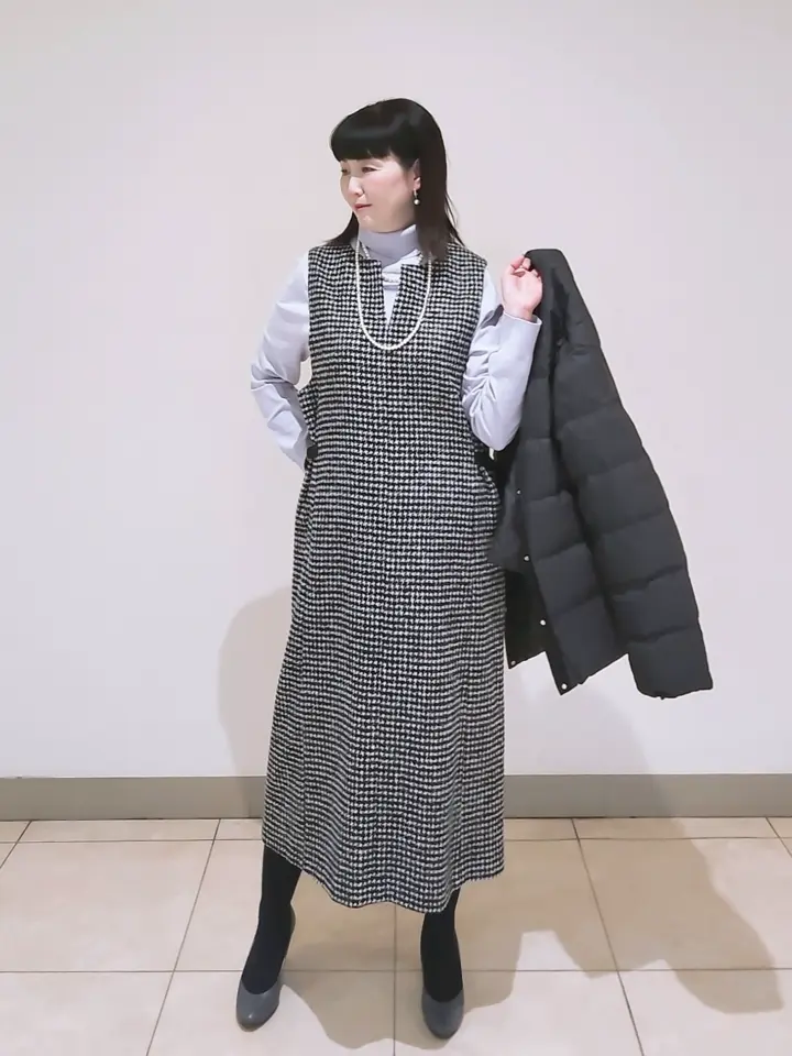 J.PRESS LADIES L スタッフ コーディネート画像