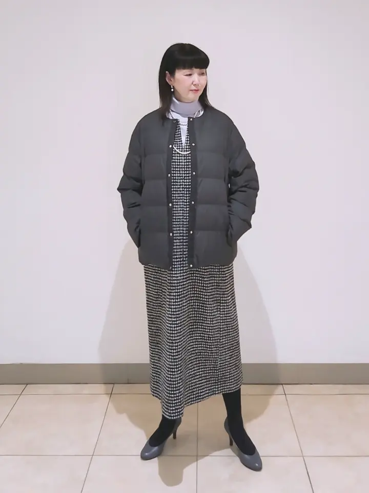 J.PRESS LADIES L スタッフ コーディネート画像