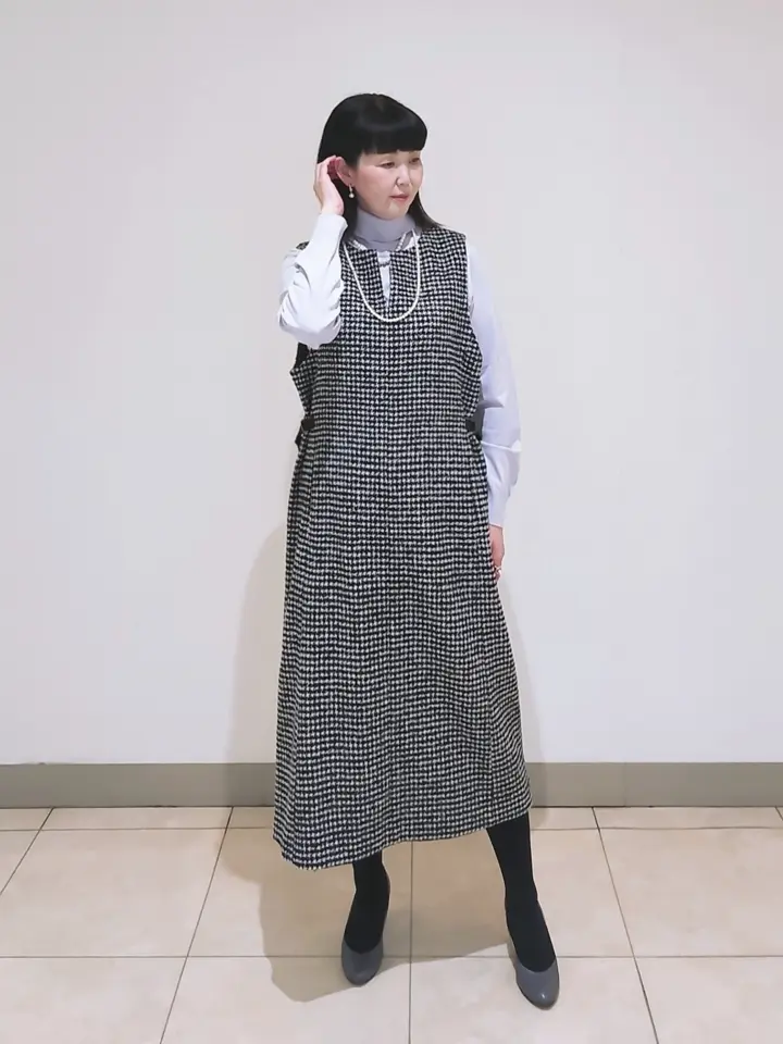 J.PRESS LADIES L スタッフ コーディネート画像