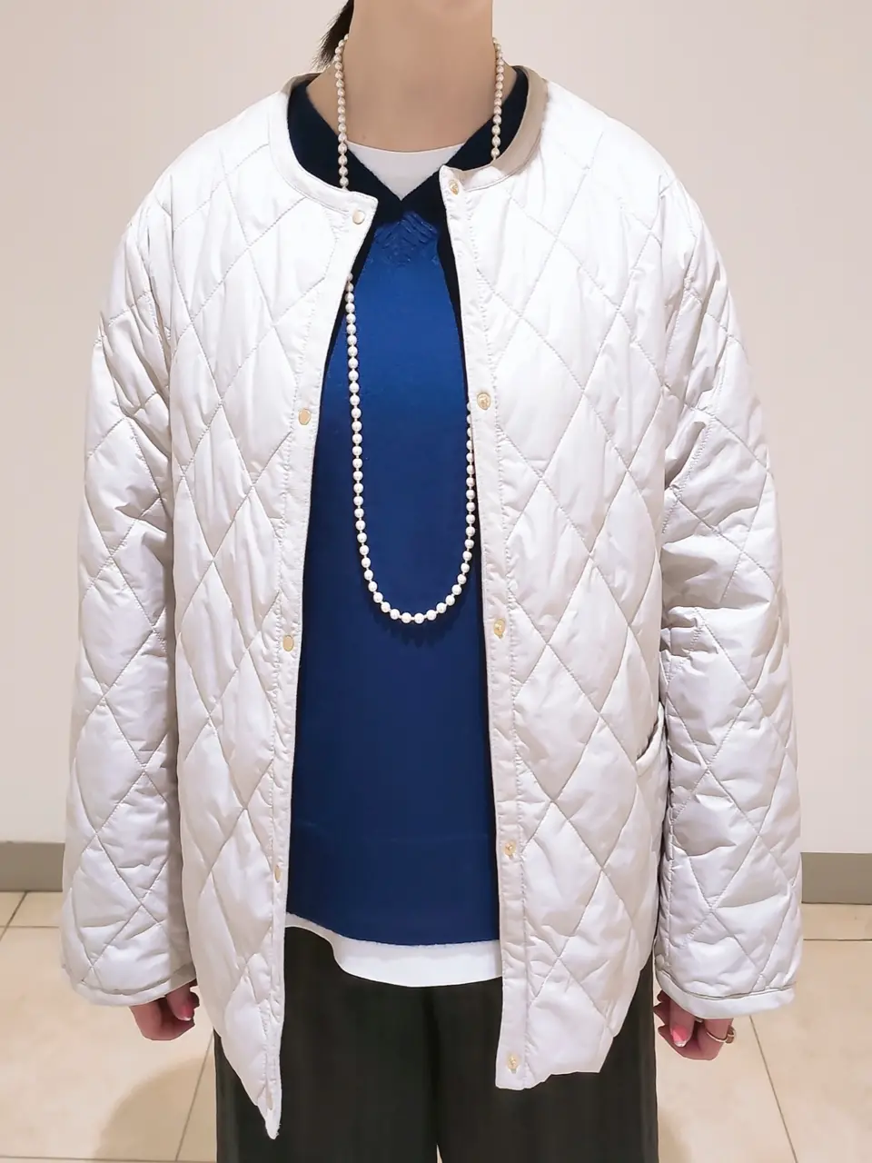 J.PRESS LADIES L スタッフ コーディネート画像