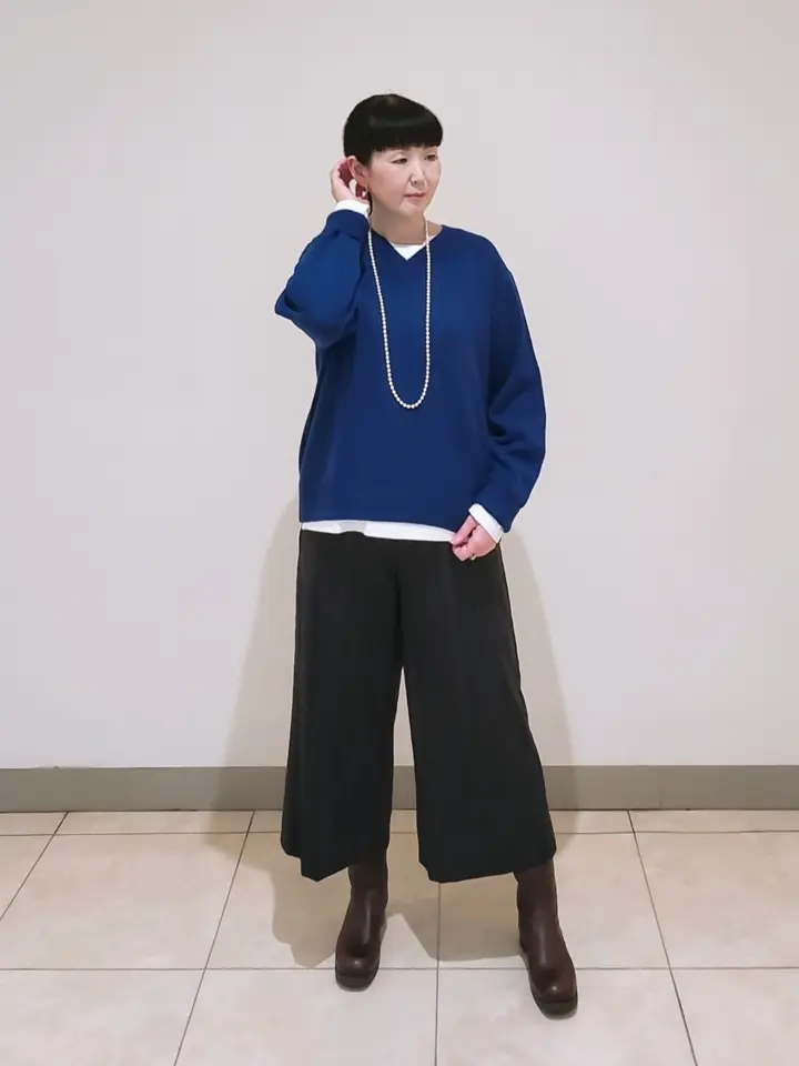 J.PRESS LADIES L スタッフ コーディネート画像