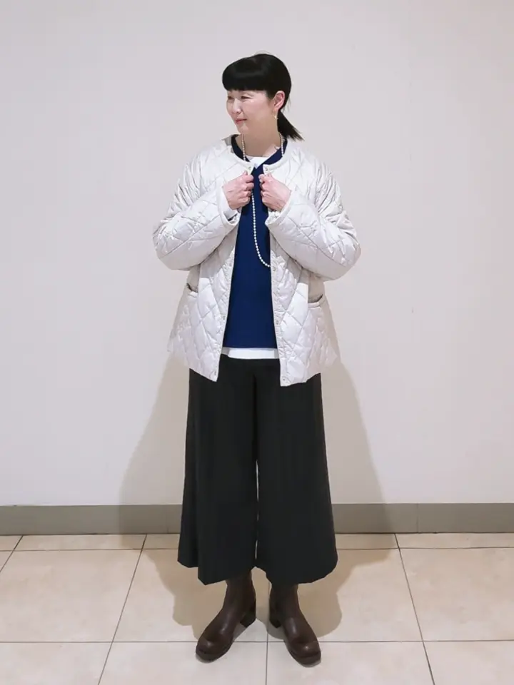 J.PRESS LADIES L スタッフ コーディネート画像