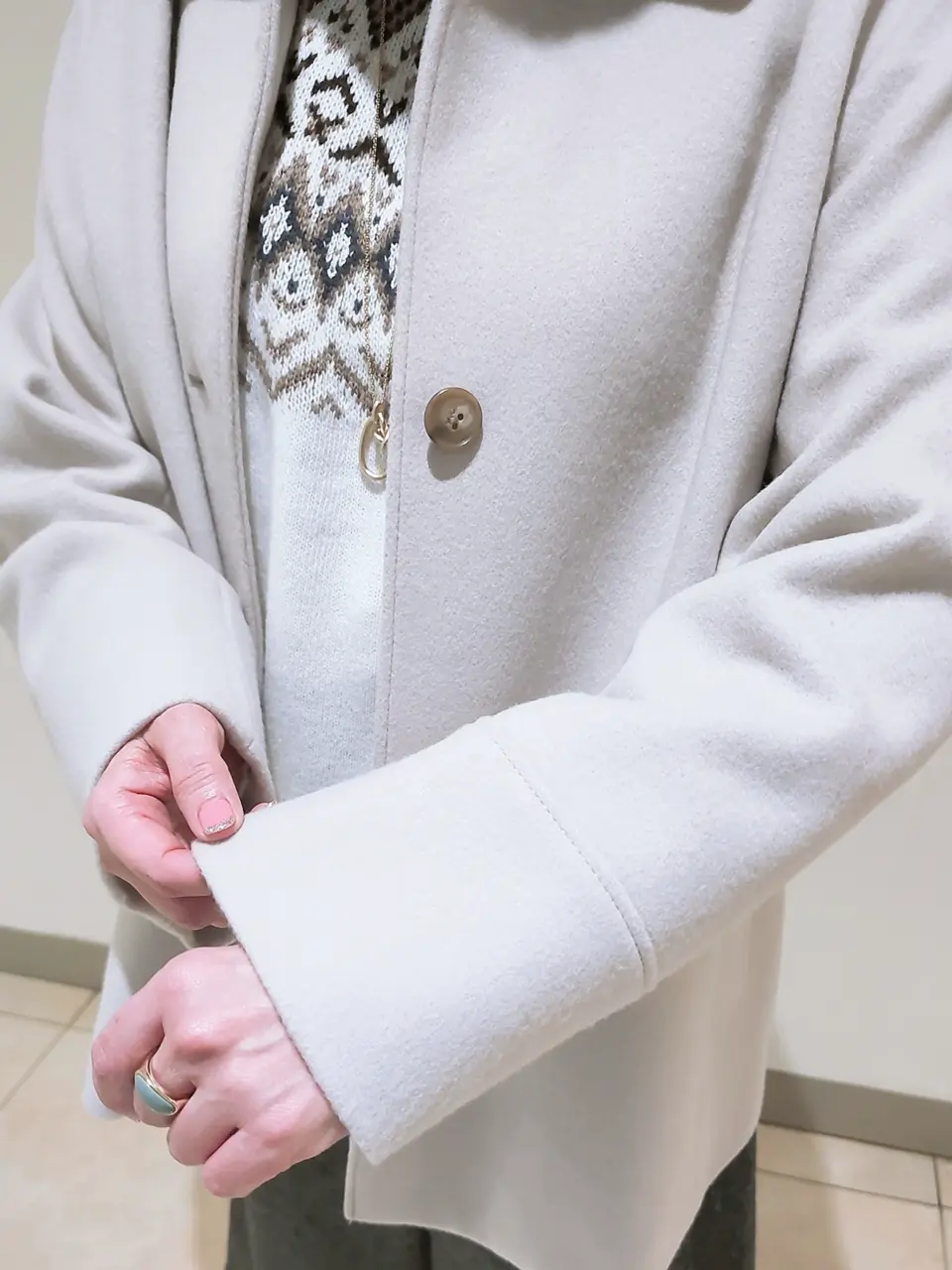 J.PRESS LADIES L スタッフ コーディネート画像