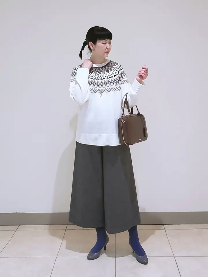 J.PRESS LADIES L スタッフ コーディネート画像