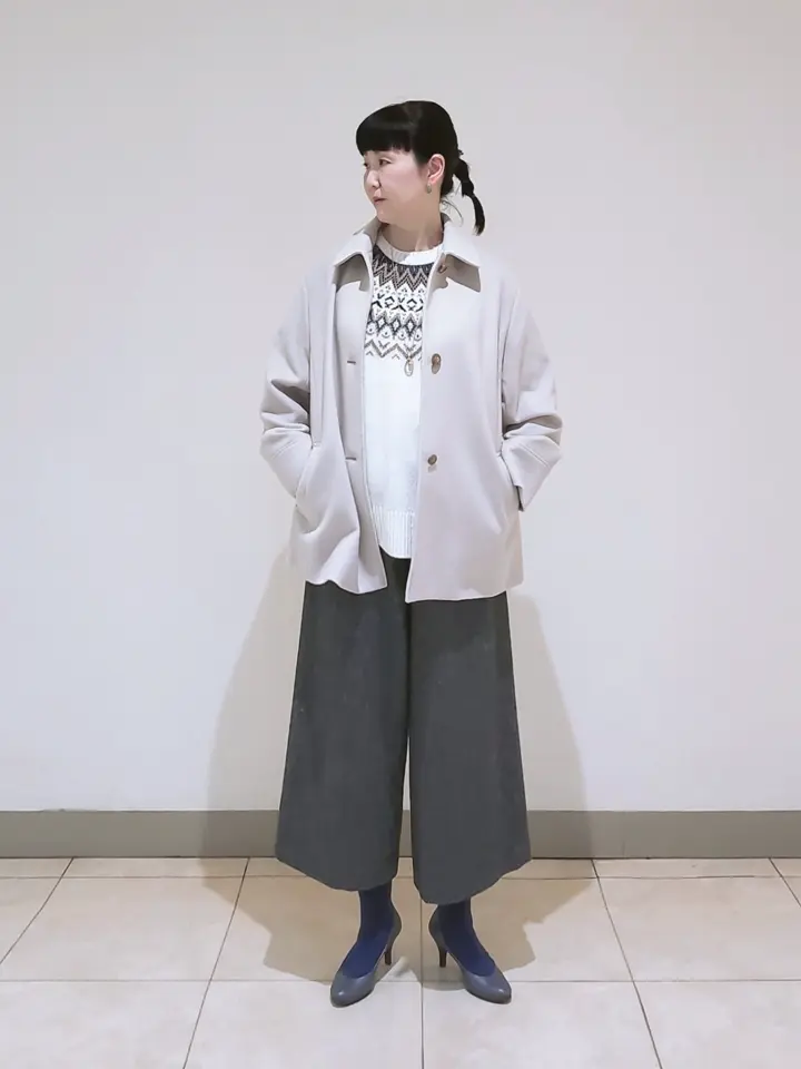 J.PRESS LADIES L スタッフ コーディネート画像