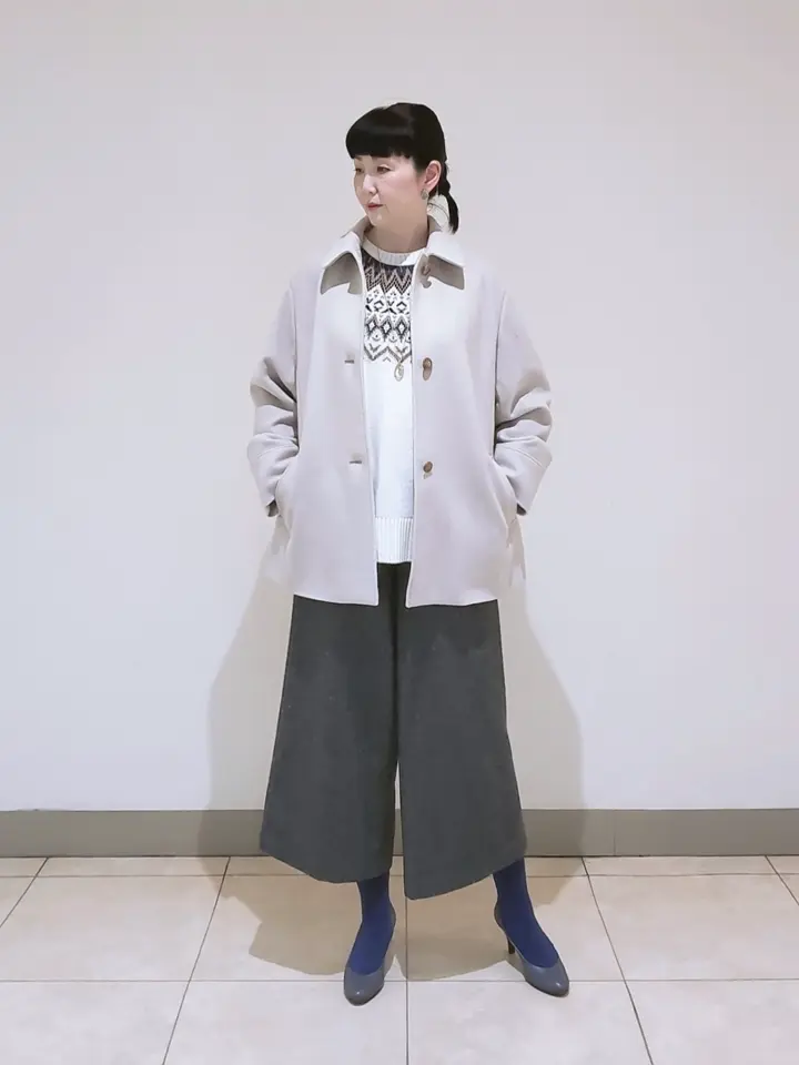 J.PRESS LADIES L スタッフ コーディネート画像