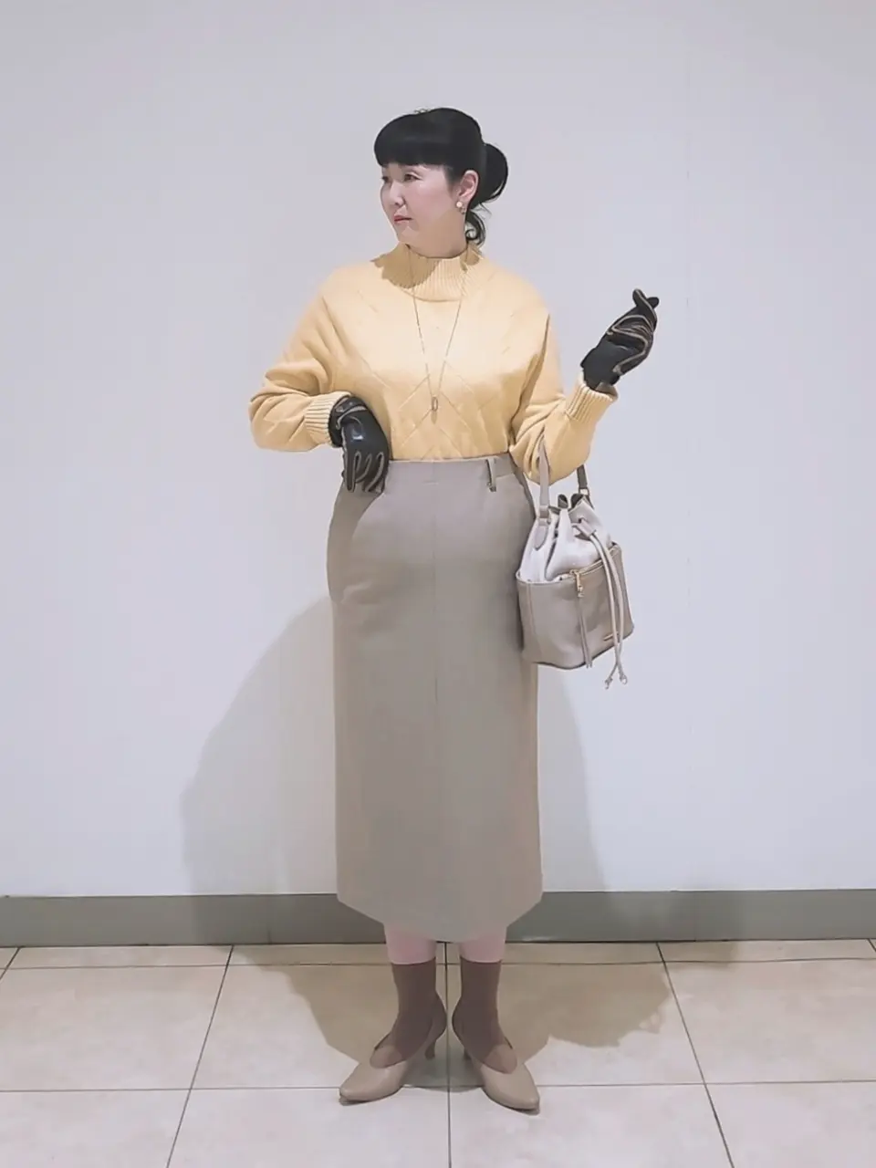 J.PRESS LADIES L スタッフ コーディネート画像