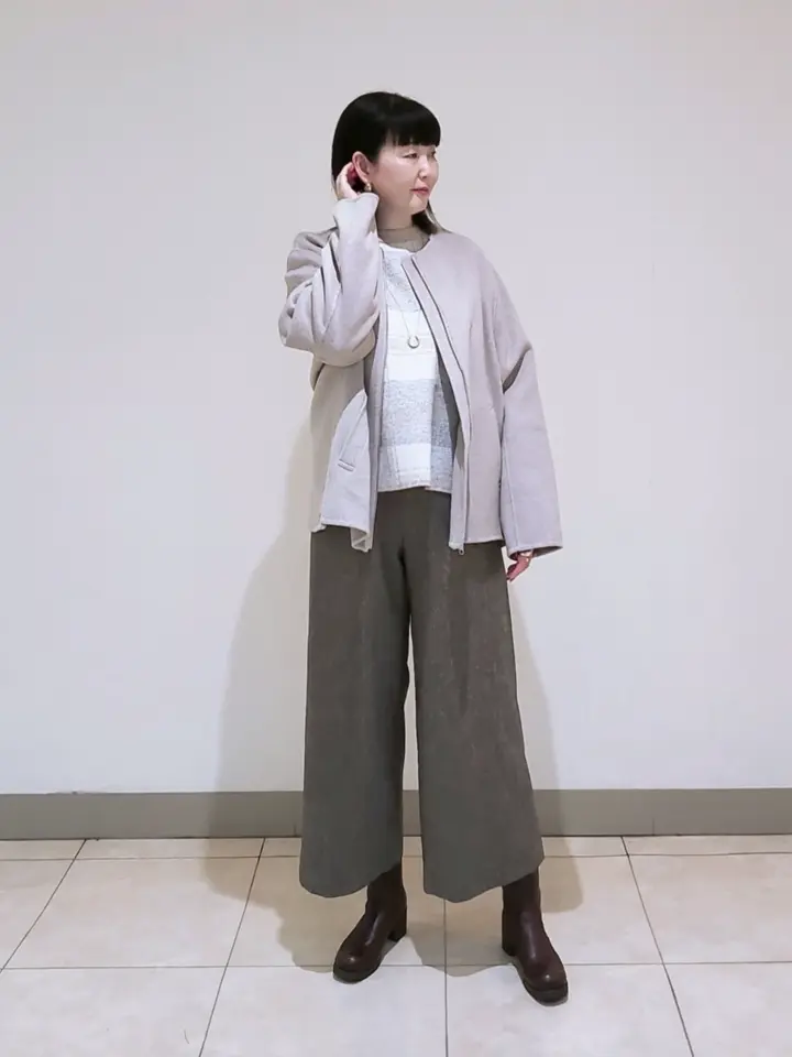 J.PRESS LADIES L スタッフ コーディネート画像
