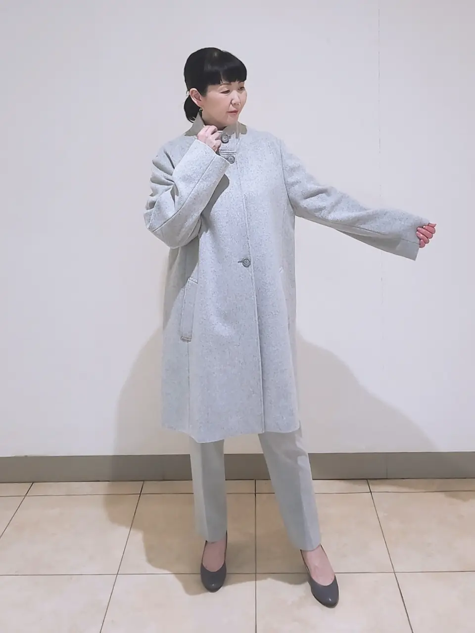 J.PRESS LADIES L スタッフ コーディネート画像