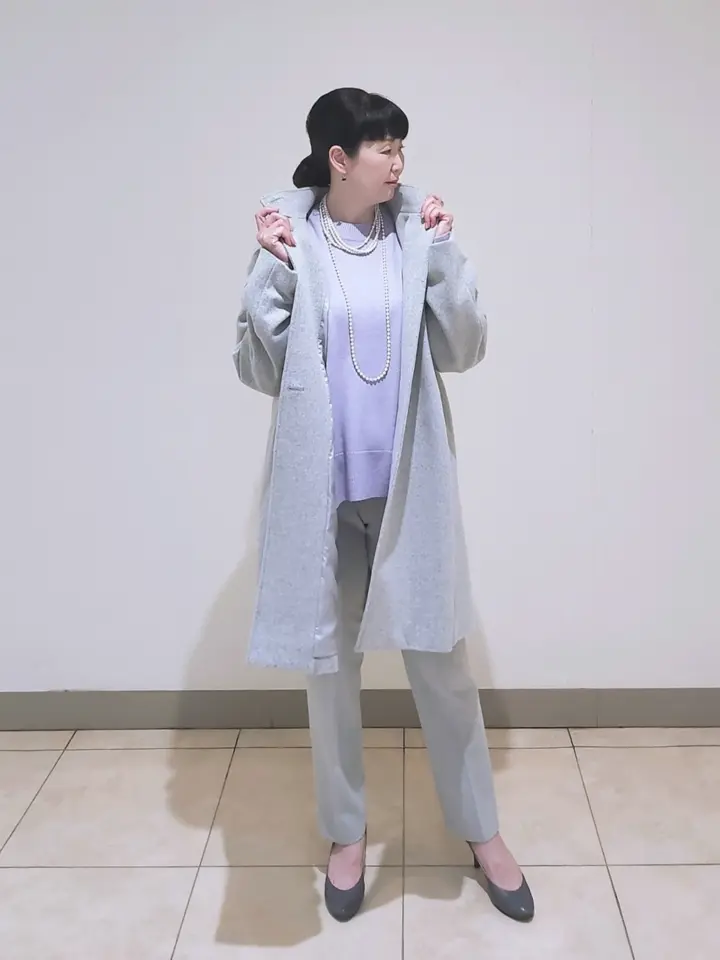 J.PRESS LADIES L スタッフ コーディネート画像