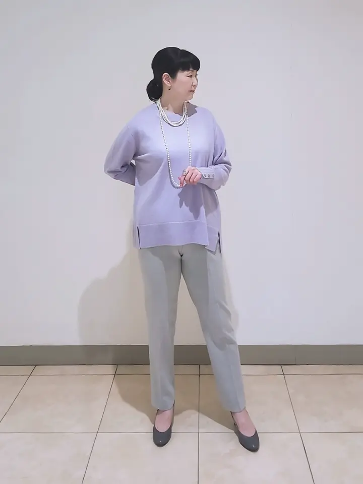 J.PRESS LADIES L スタッフ コーディネート画像