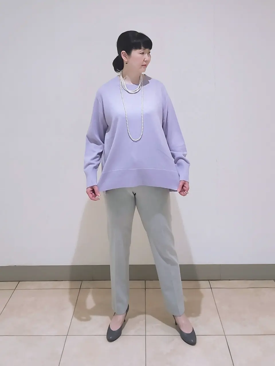 J.PRESS LADIES L スタッフ コーディネート画像