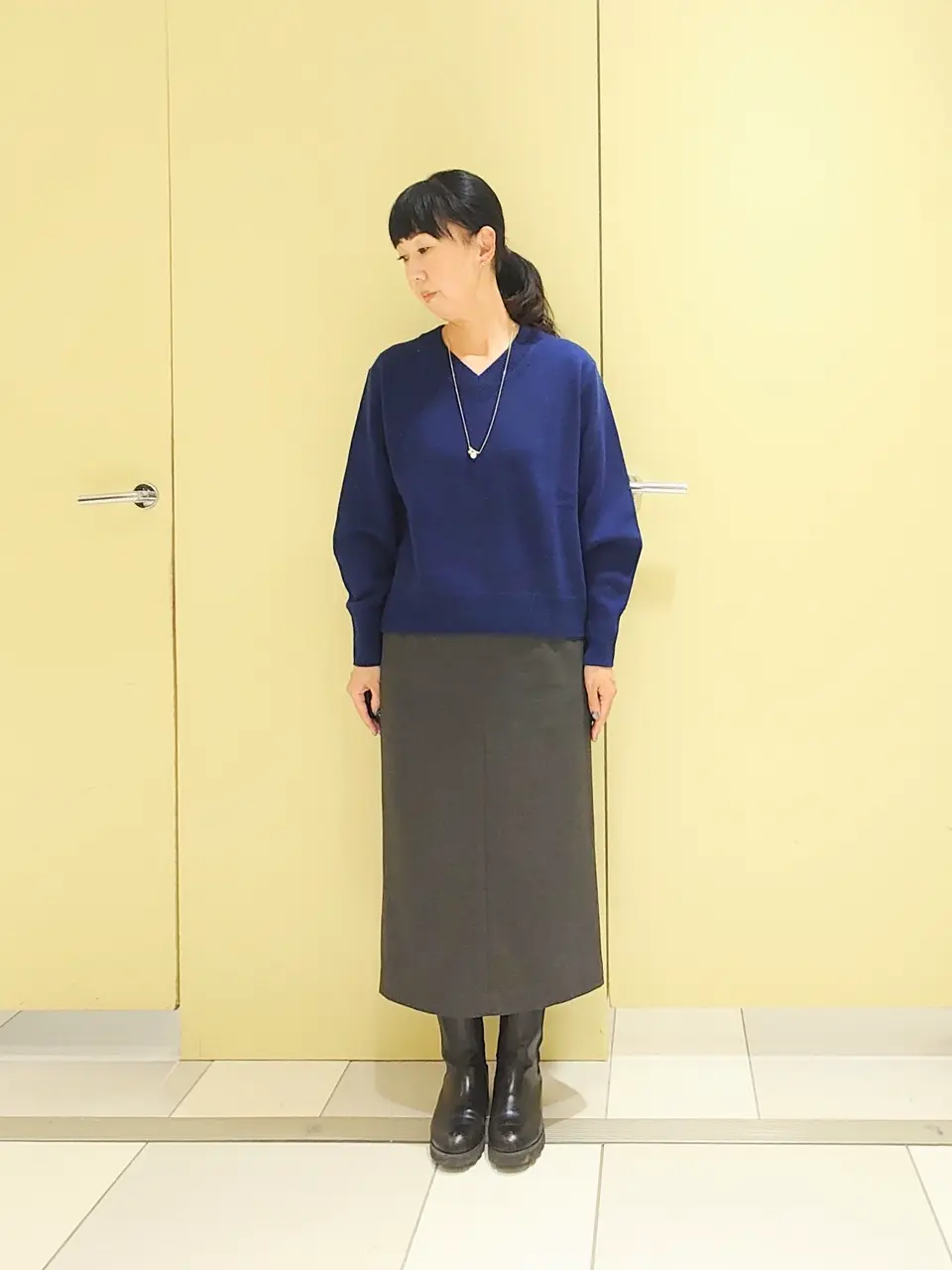 J.PRESS LADIES スタッフ コーディネート画像