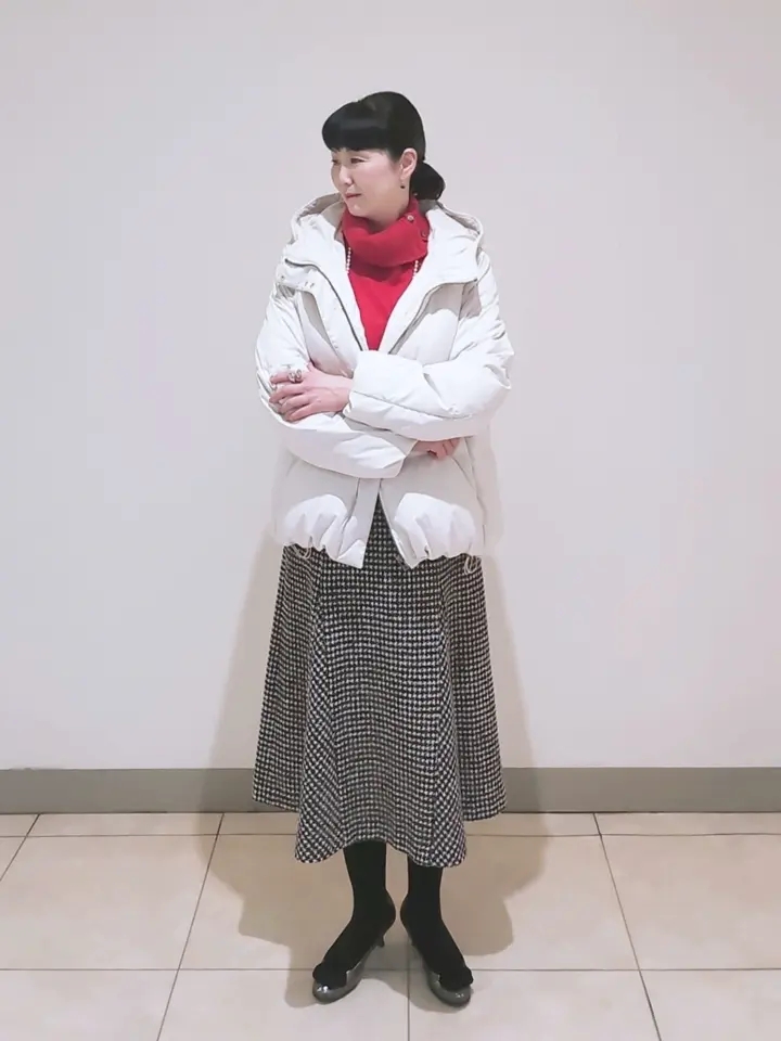 J.PRESS LADIES L スタッフ コーディネート画像