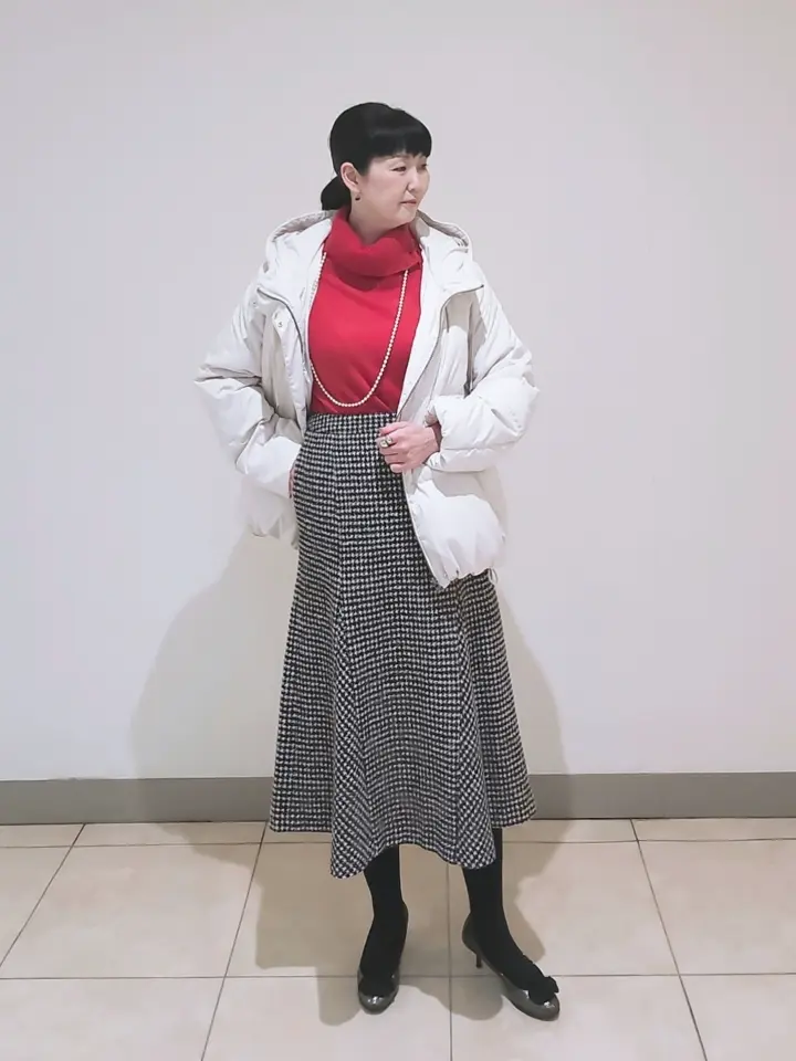 J.PRESS LADIES L スタッフ コーディネート画像