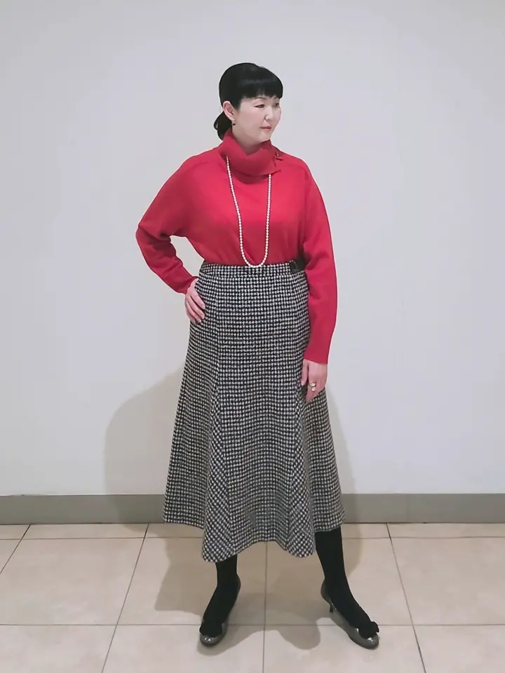 J.PRESS LADIES L スタッフ コーディネート画像