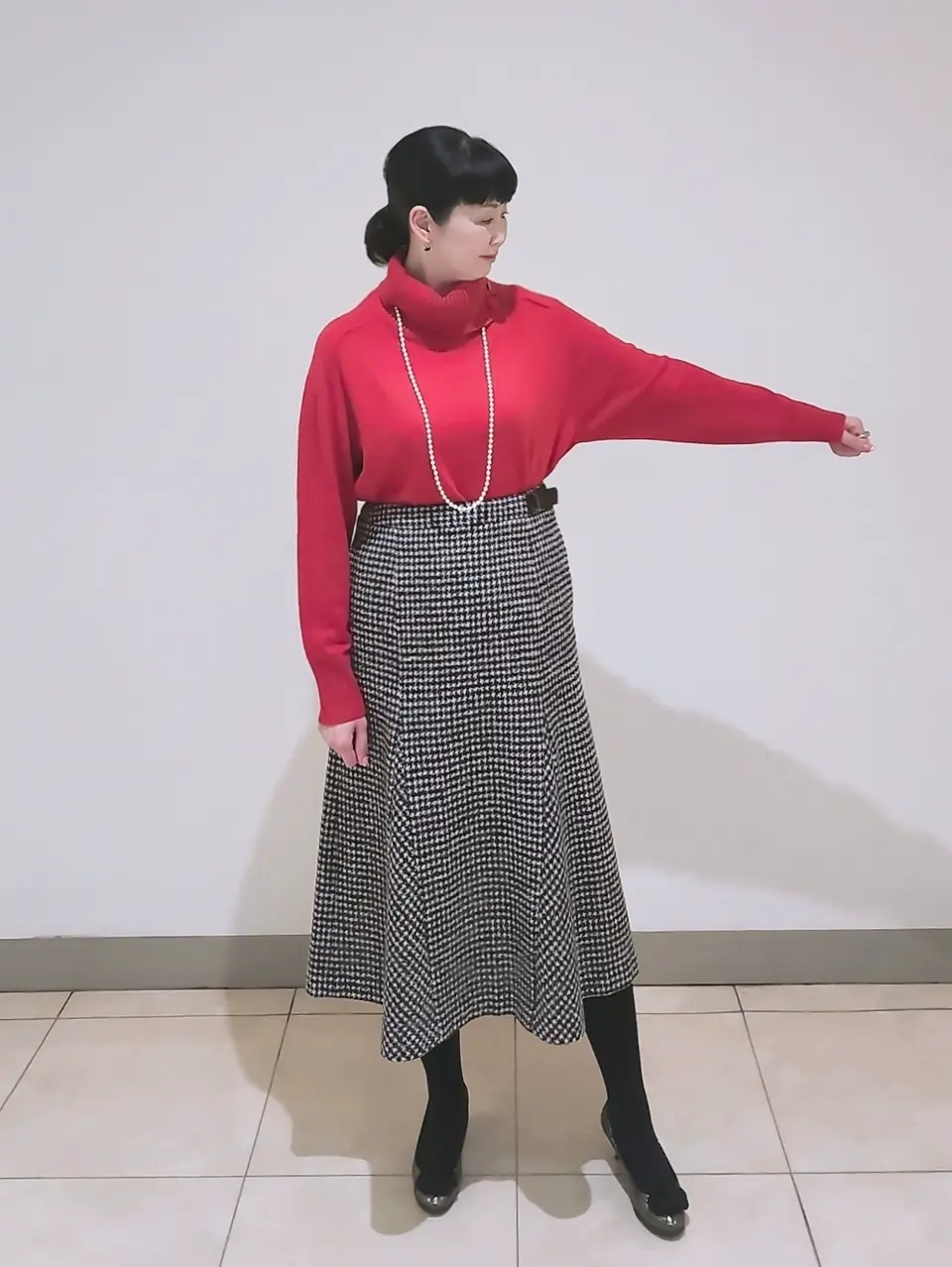 J.PRESS LADIES L スタッフ コーディネート画像