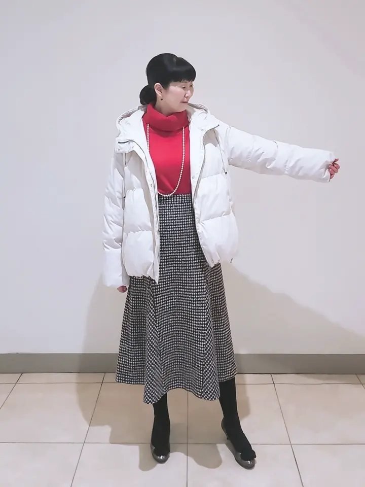 J.PRESS LADIES L スタッフ コーディネート画像