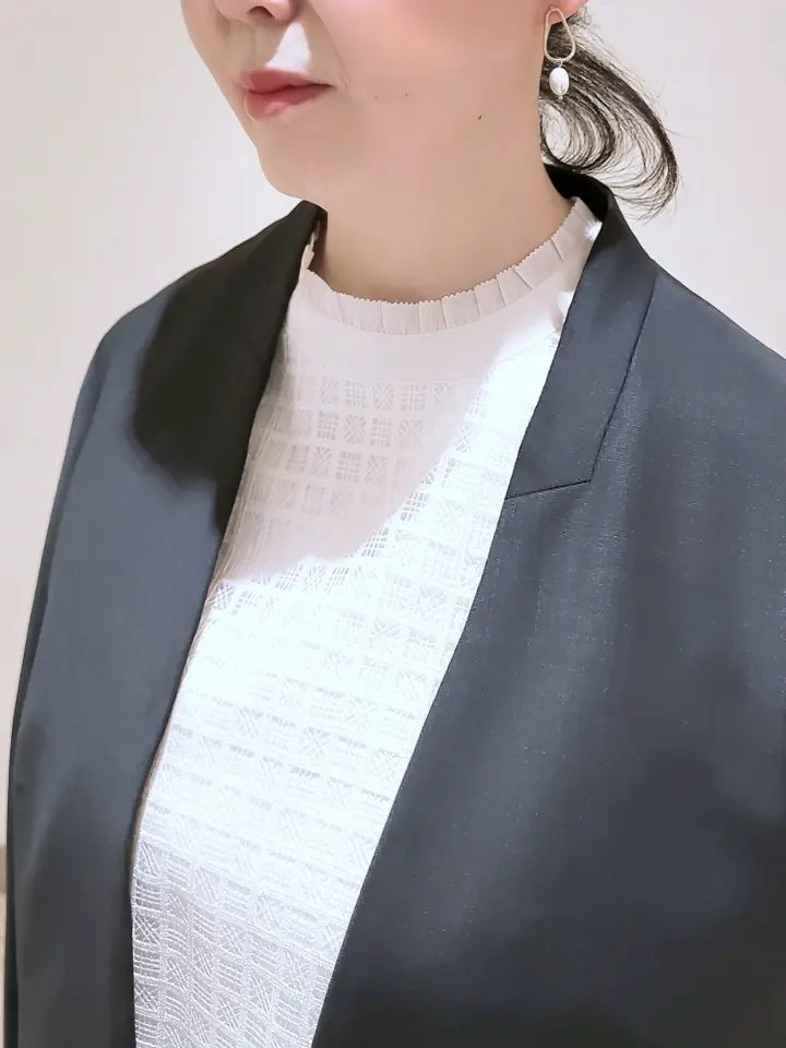 J.PRESS LADIES L スタッフ コーディネート画像