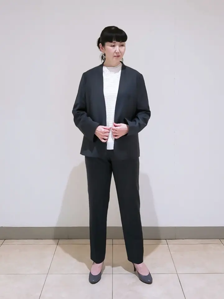 J.PRESS LADIES L スタッフ コーディネート画像