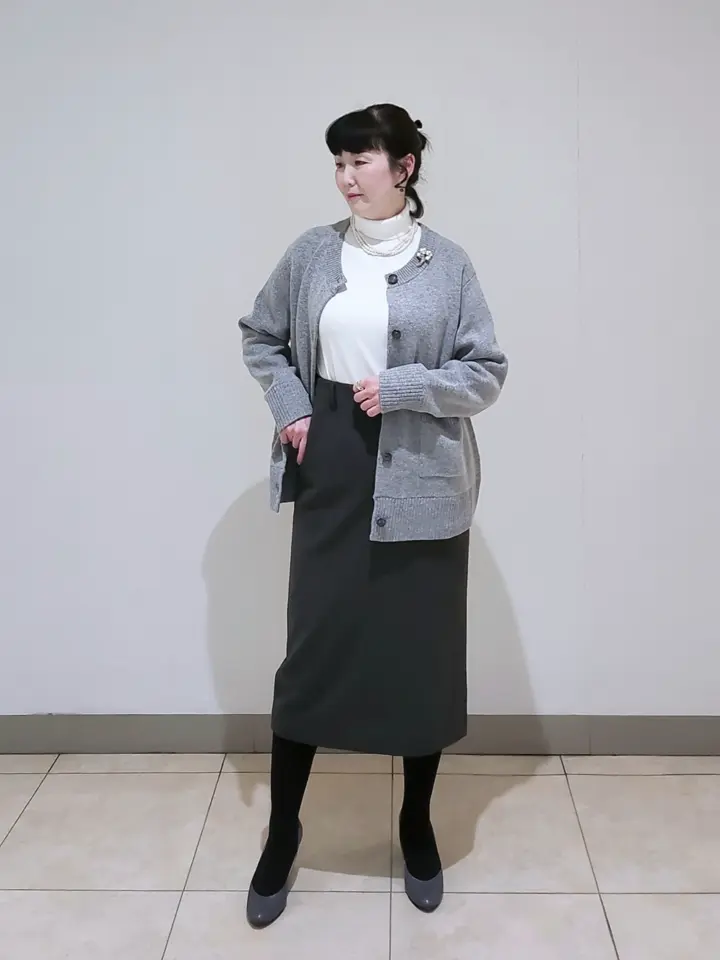 J.PRESS LADIES L スタッフ コーディネート画像