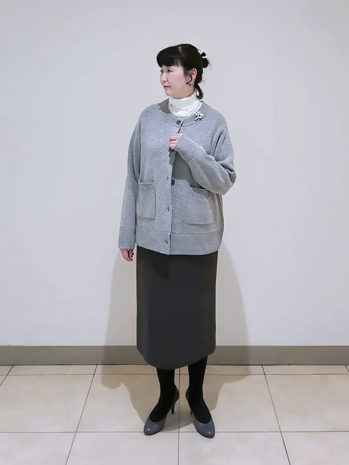 J.PRESS LADIES L スタッフ コーディネート画像