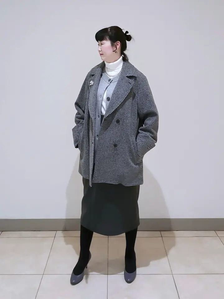 J.PRESS LADIES L スタッフ コーディネート画像