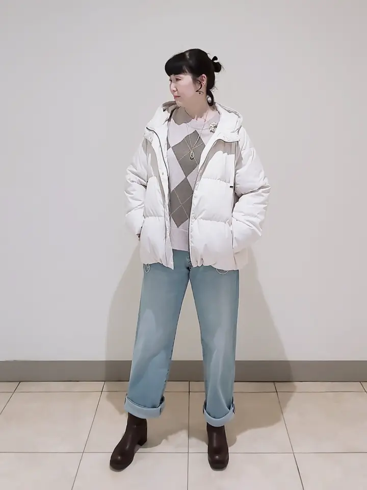 J.PRESS LADIES L スタッフ コーディネート画像