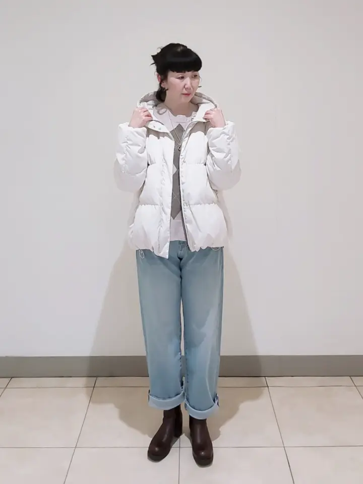 J.PRESS LADIES L スタッフ コーディネート画像