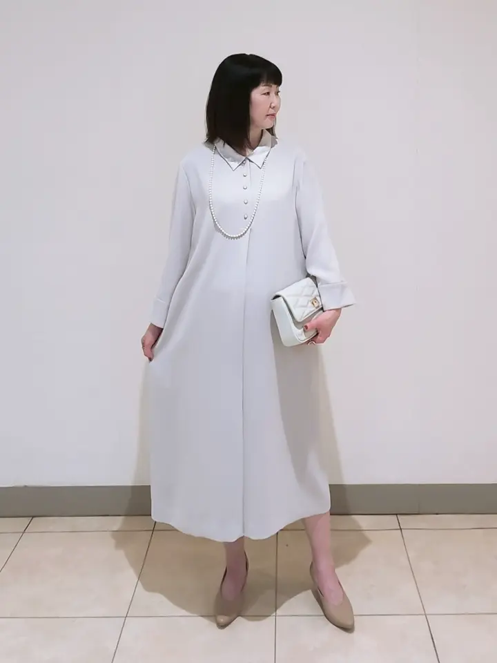 J.PRESS LADIES L スタッフ コーディネート画像