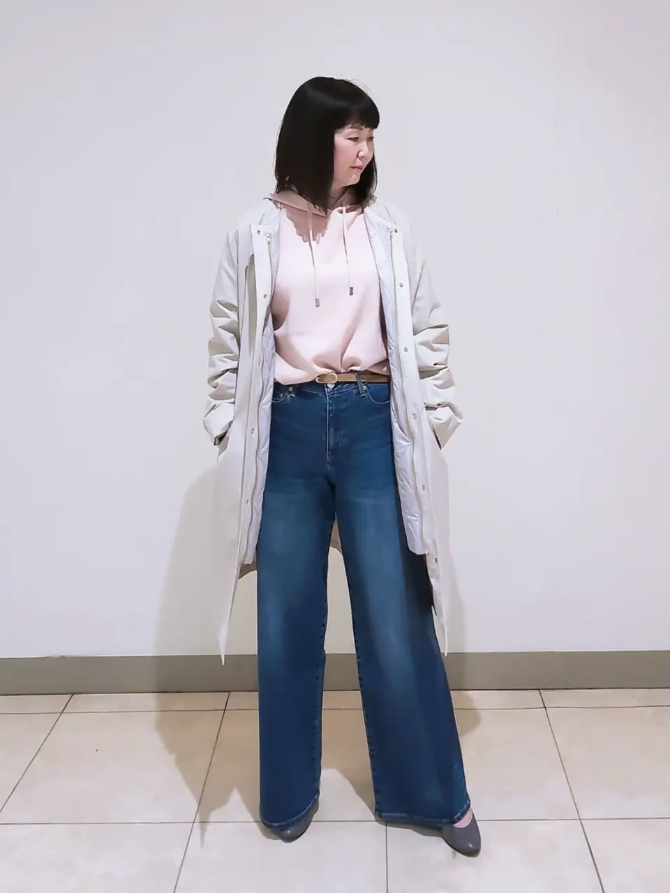 J.PRESS LADIES L スタッフ コーディネート画像