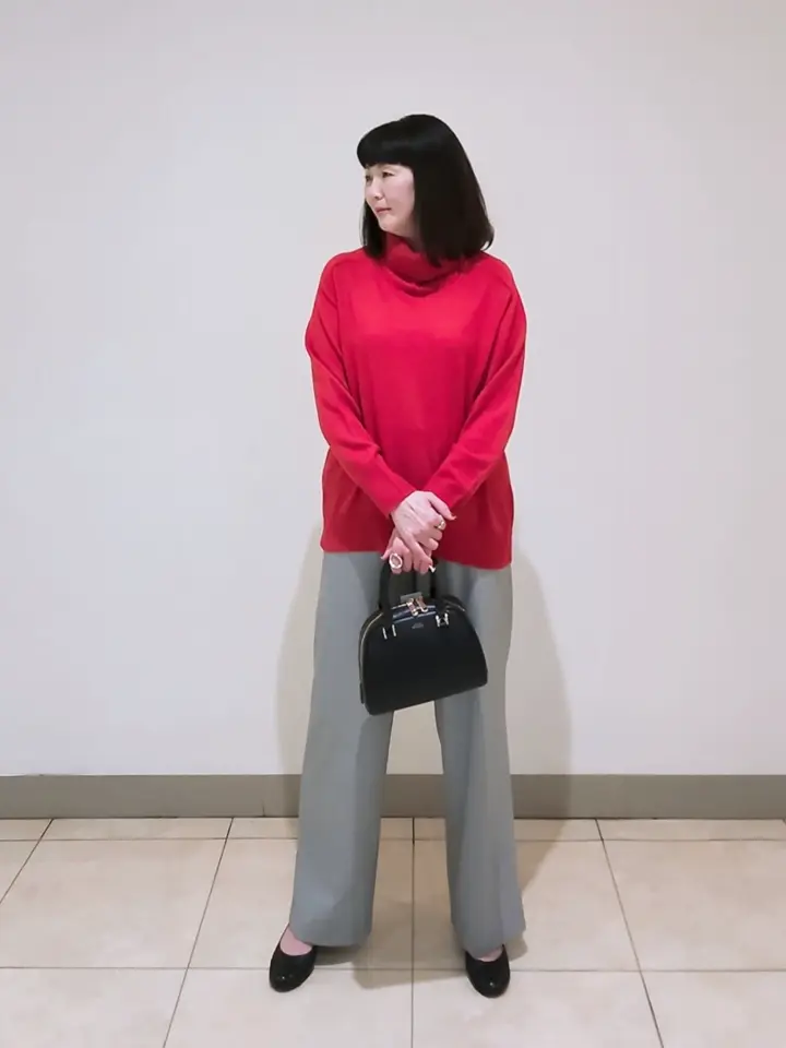 J.PRESS LADIES L スタッフ コーディネート画像