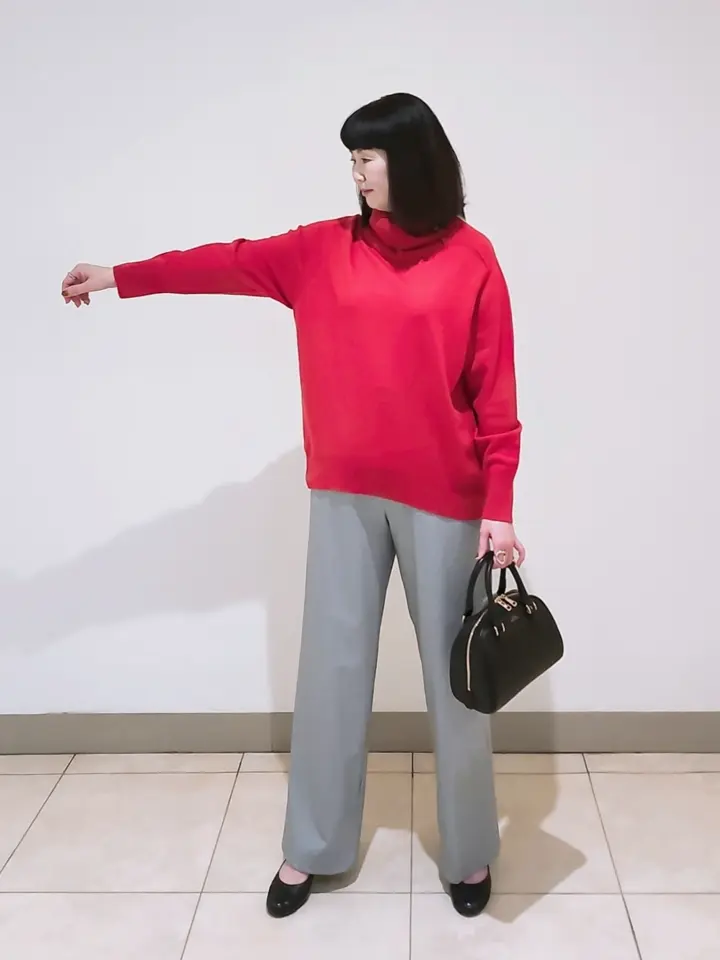 J.PRESS LADIES L スタッフ コーディネート画像