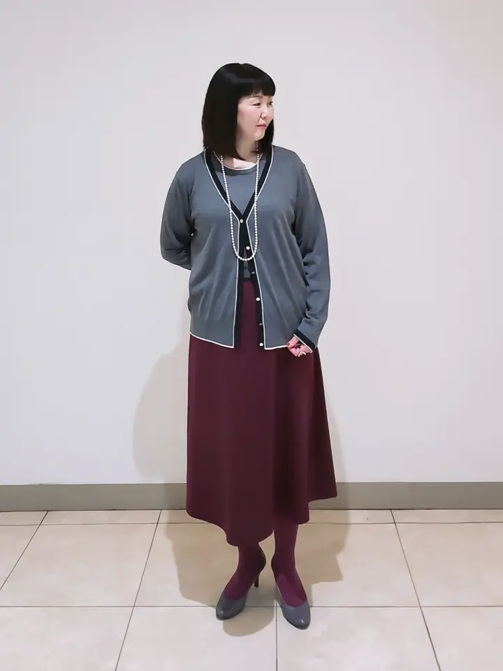 J.PRESS LADIES L スタッフ コーディネート画像