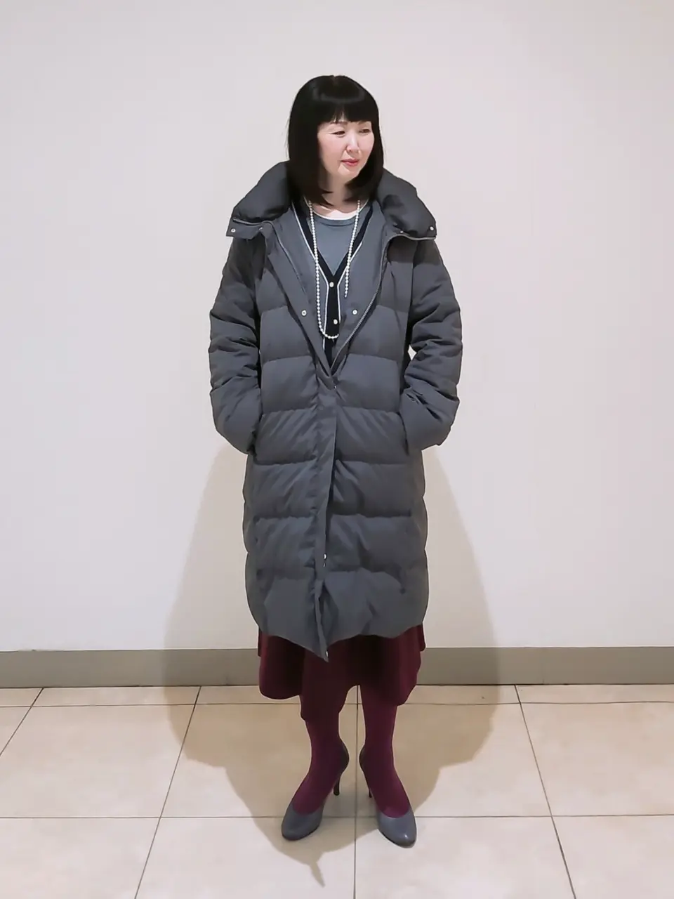 J.PRESS LADIES L スタッフ コーディネート画像