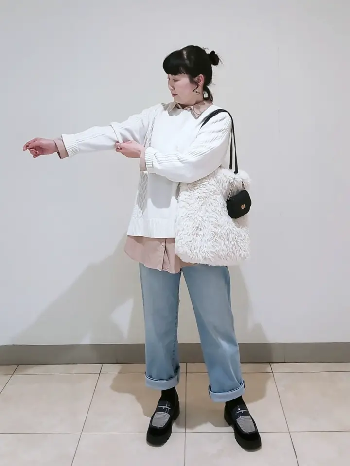 J.PRESS LADIES L スタッフ コーディネート画像