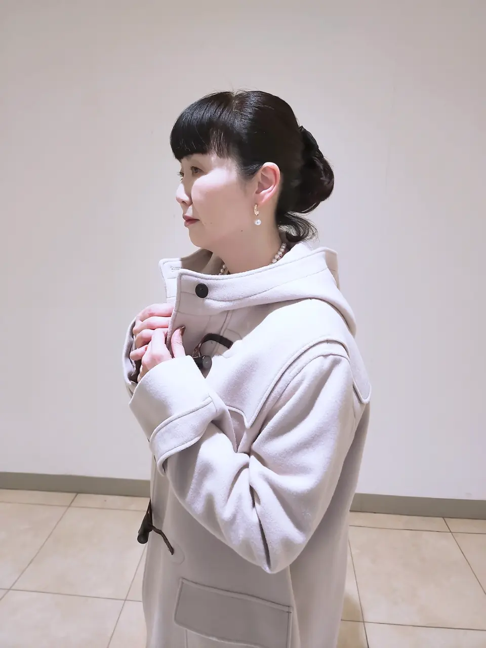 J.PRESS LADIES L スタッフ コーディネート画像