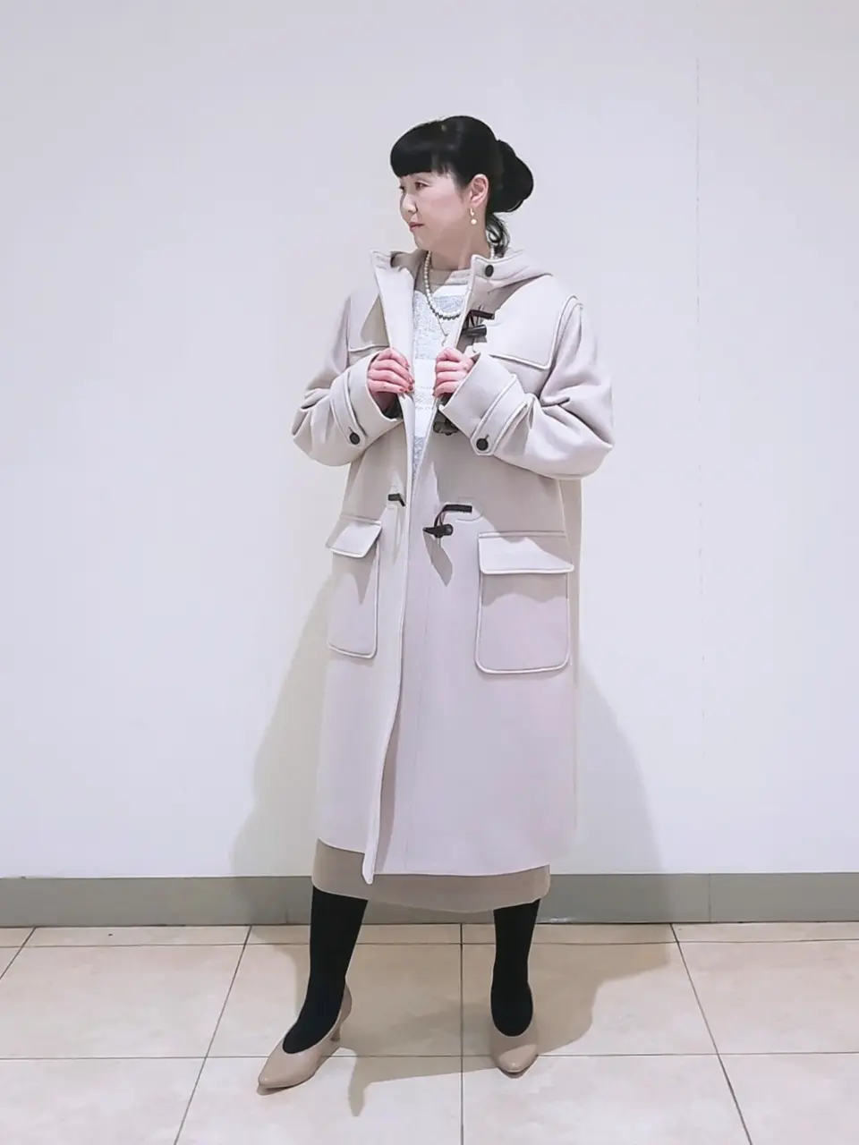 J.PRESS LADIES L スタッフ コーディネート画像