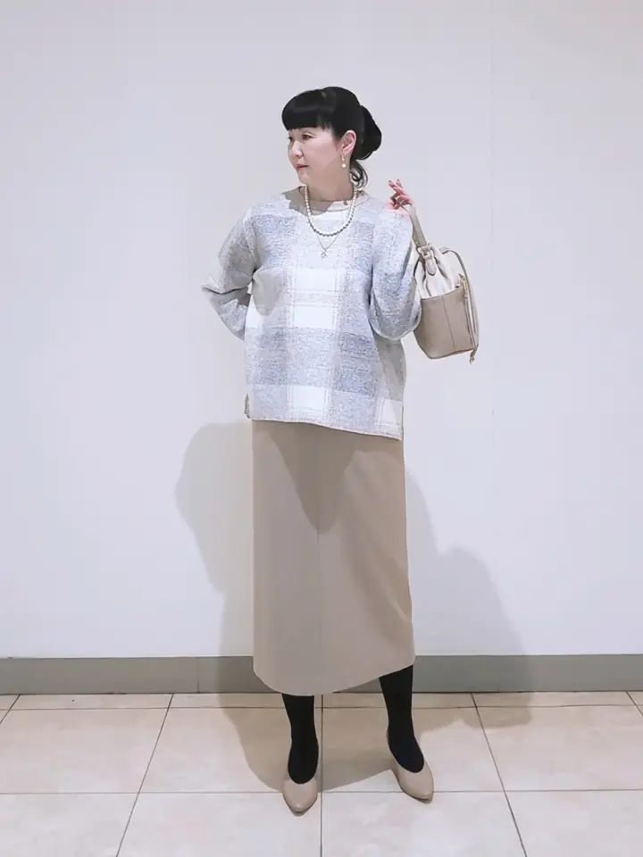 J.PRESS LADIES L スタッフ コーディネート画像