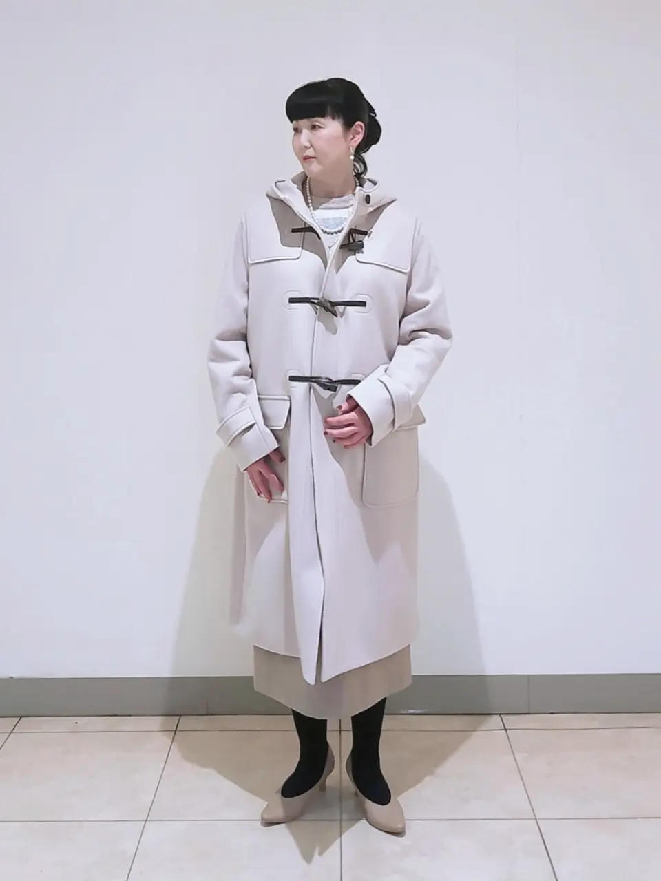 J.PRESS LADIES L スタッフ コーディネート画像