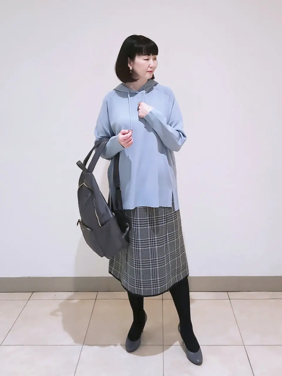 J.PRESS LADIES L スタッフ コーディネート画像