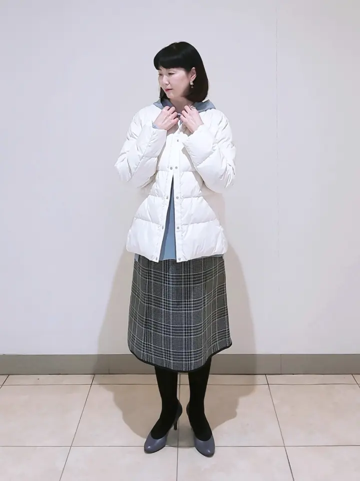 J.PRESS LADIES L スタッフ コーディネート画像