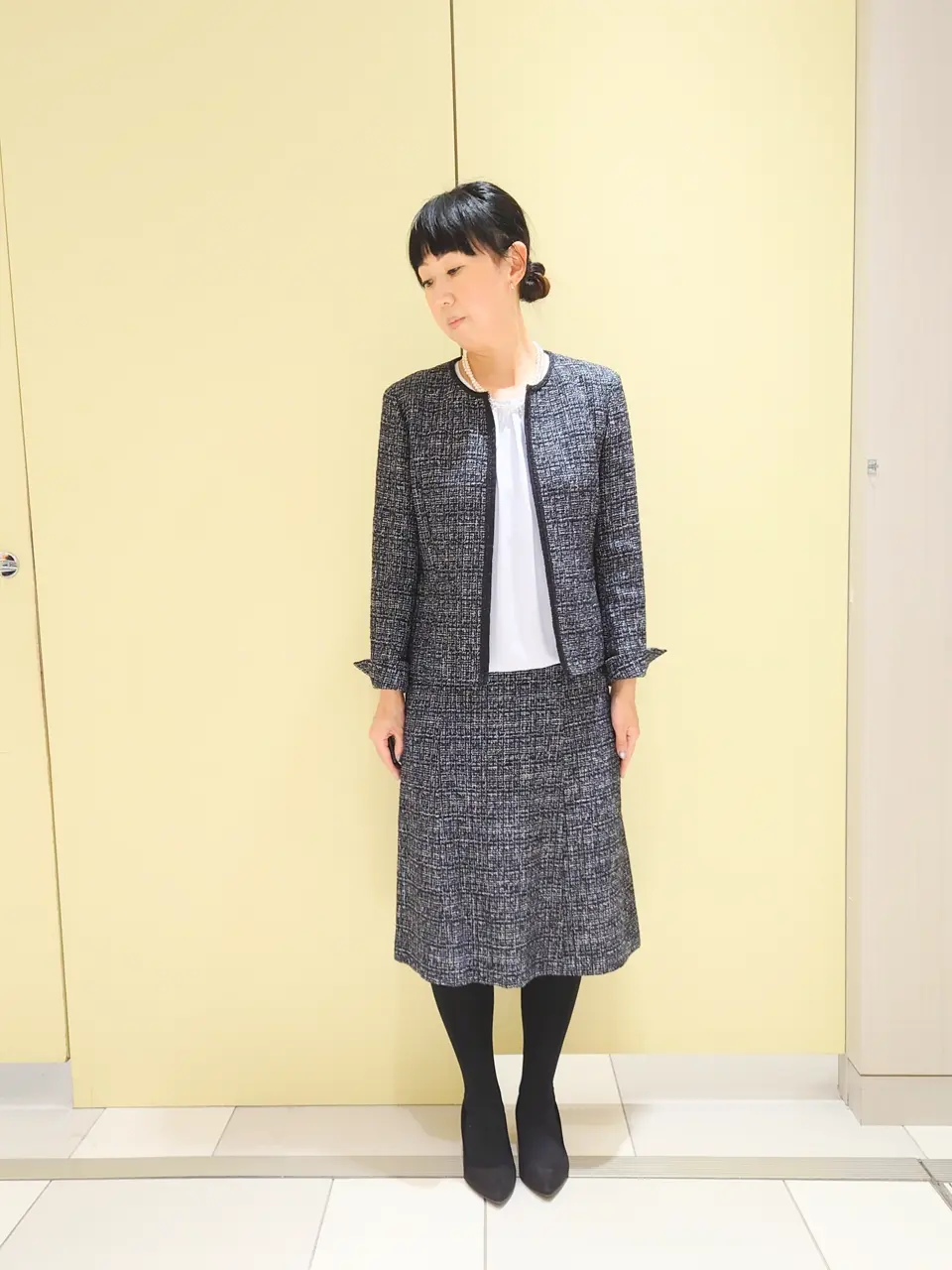 J.PRESS LADIES スタッフ コーディネート画像