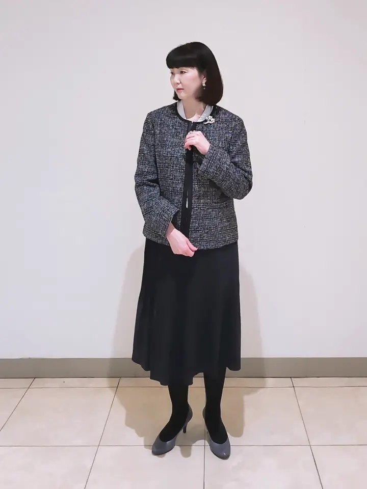 J.PRESS LADIES L スタッフ コーディネート画像