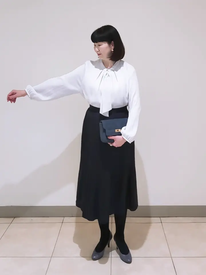 J.PRESS LADIES L スタッフ コーディネート画像