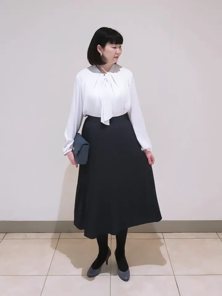 J.PRESS LADIES L スタッフ コーディネート画像