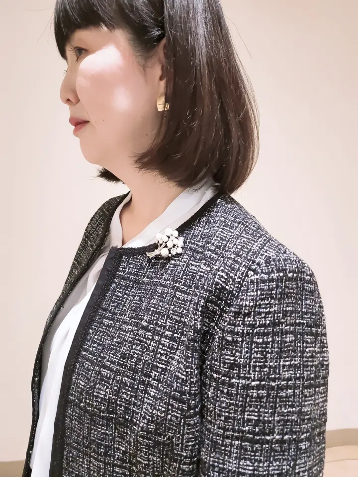 J.PRESS LADIES L スタッフ コーディネート画像