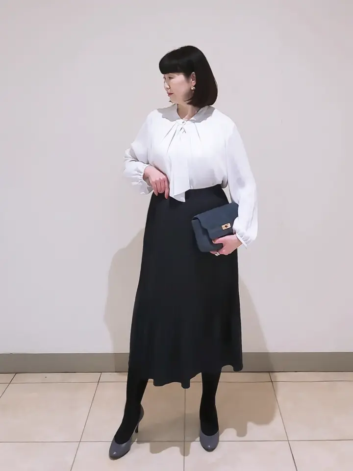 J.PRESS LADIES L スタッフ コーディネート画像