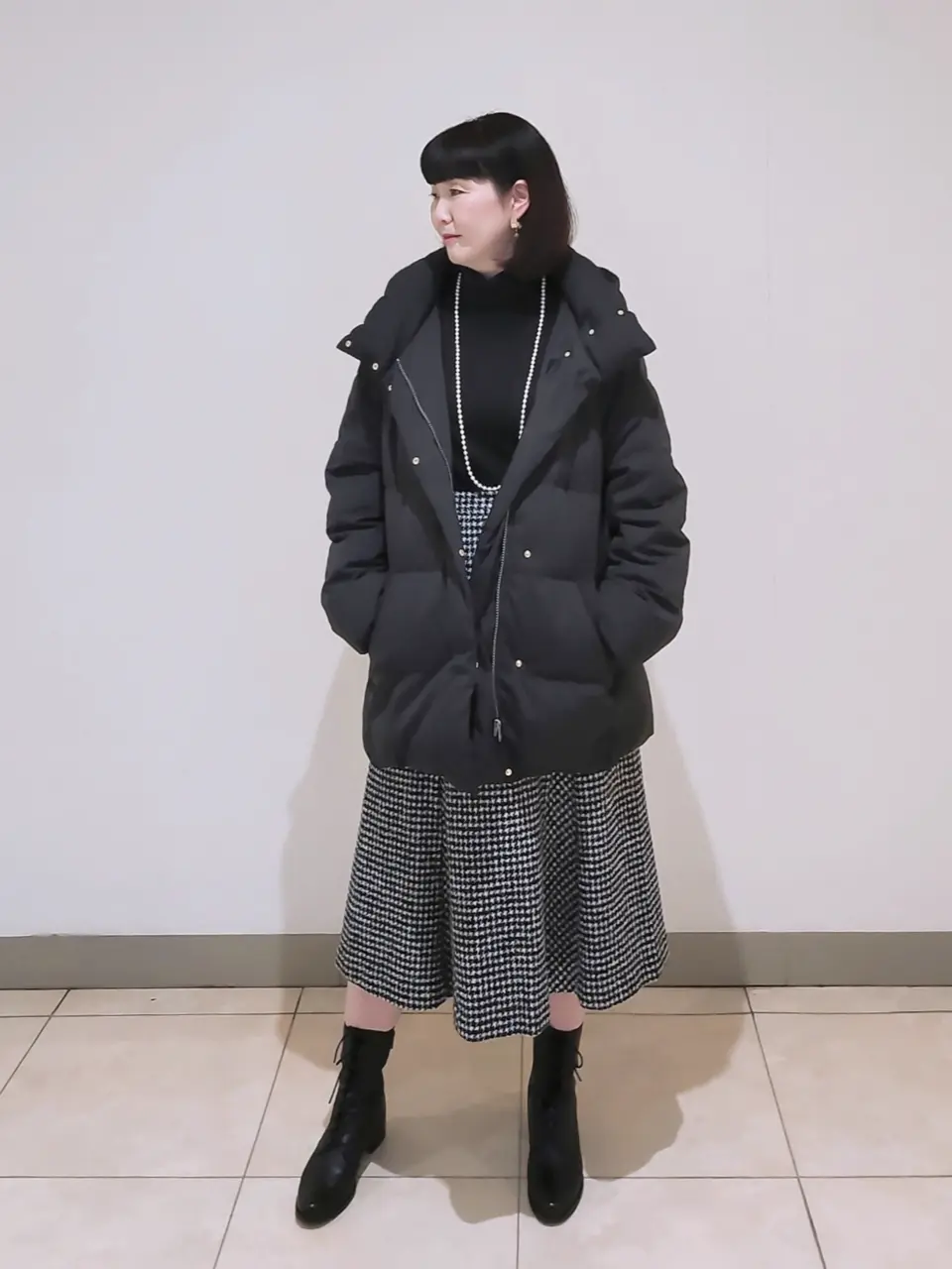 J.PRESS LADIES L スタッフ コーディネート画像