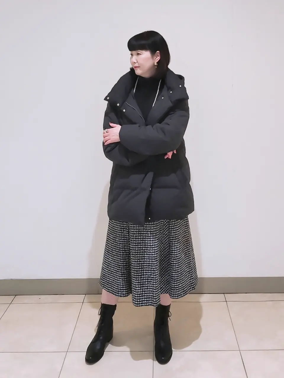 J.PRESS LADIES L スタッフ コーディネート画像